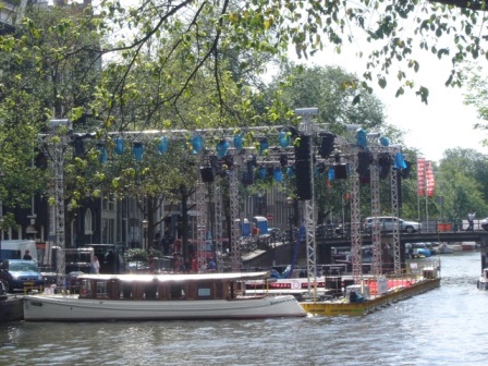 prinsengrachtconcert opbouw 2009